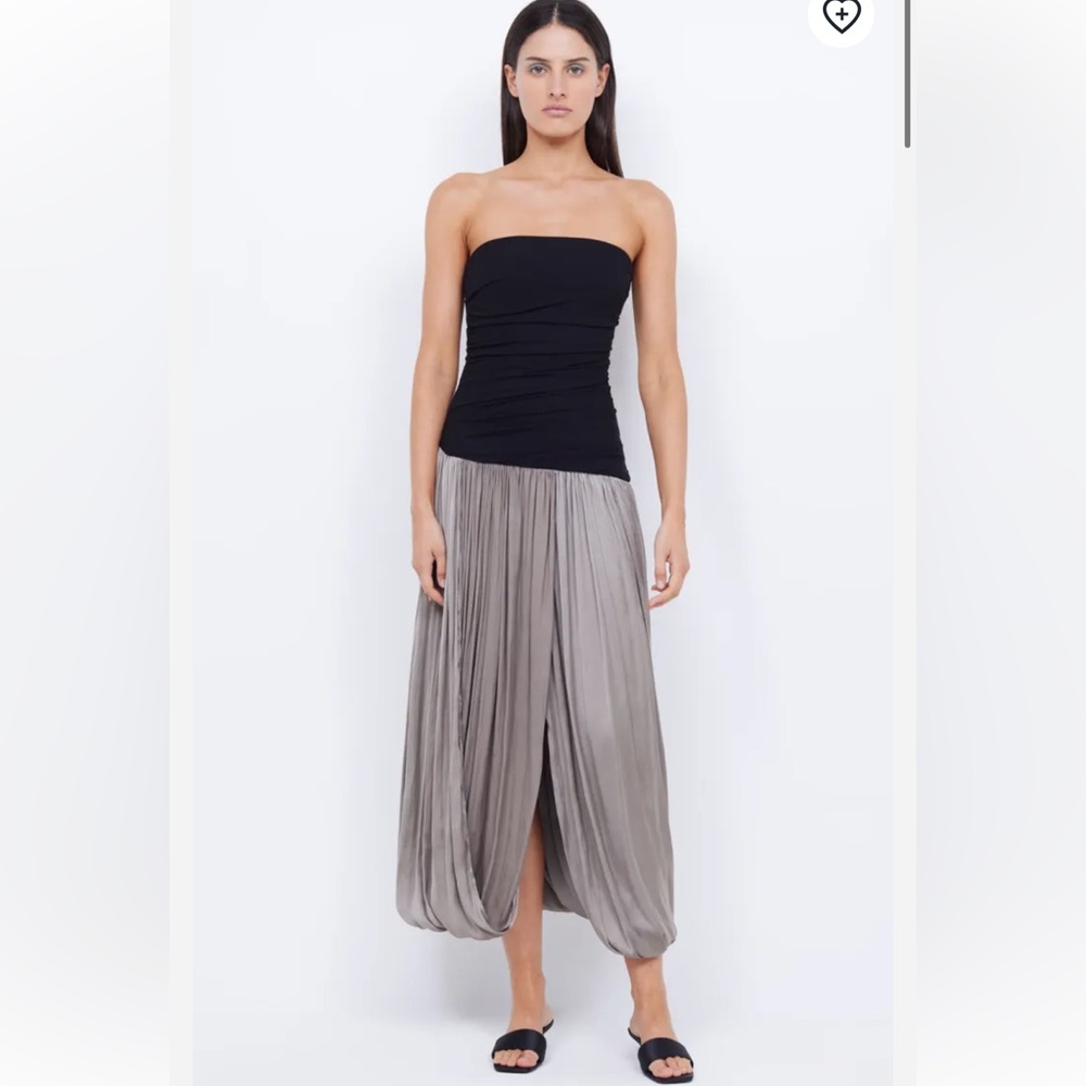 BEC & BRIDGE serene strapless maxi dress🍷